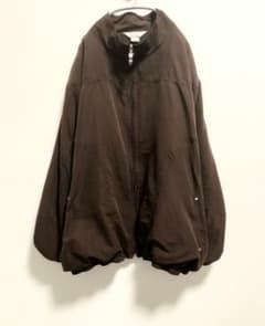 【古着】unisex ブルゾン ダークブラウン モモンガシルエットのサムネイル