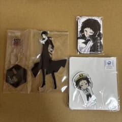文豪ストレイドッグス　芥川龍之介　付録　アクリルスタンド　缶バッジ　まとめ売りのサムネイル