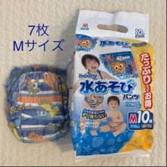 【Mサイズ　6枚入】水遊びパンツ 男の子用 水あそびパンツ　ムーニーのサムネイル