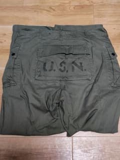 ヴィンテージ モンキーパンツ p44 USMC HBT ステンシル ビッグサイズ