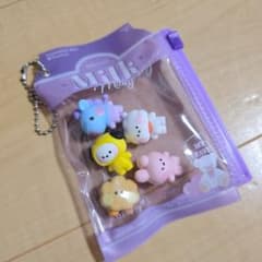 BT21 RJ 슈키맨 치미 쿠키 버스 폭탄 마스코트 5체 세트