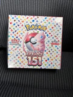 【即日発送】ポケモンカード151 シュリンク付き 新品未開封のサムネイル