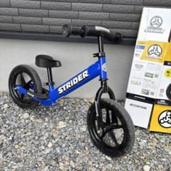 STRIDER 12 Sport Balance Bike, Blue