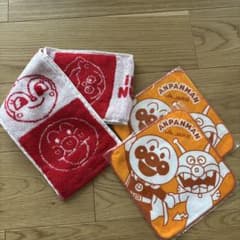 호빵맨 타월 손수건 3장 세트