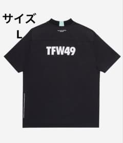 TFW49 HALF MOCKNECK TEE BLACK サイズL - メルカリ