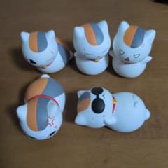 夏目友人帳 ニャンコ先生 フィギュア 5種セットのサムネイル