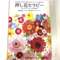 自然の美しさと香りに癒やされるクラフトで心と向き合う 押し花セラピー 楽しみな…のサムネイル