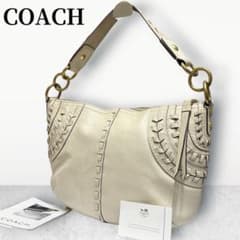 希少/y2k!!COACH コーチ ワンショルダー 編み込み ホーボー レザー 希少/y2k!!COACH コーチ ワンショルダー 編み込み ホーボー レザー