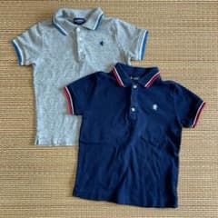 【双子】ジムフレックス　ポロシャツ2枚セットのサムネイル