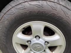 ランクル100：DUNLOP GRANDTREK AT5 16インチタイヤセットのサムネイル