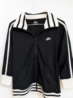 NIKE トラックジャケットとパンツ ブラック ホワイト Lのサムネイル