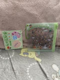 크레용 신짱 데코 파트 씰 황록