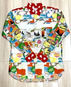 【激レア‼️】COMME des GARCONS SHIRT アメコミシャツのサムネイル