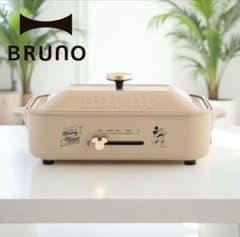 BRUNO ミッキーマウス コンパクトホットプレート　新品・未使用のサムネイル