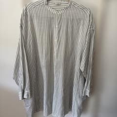 美品‼️niko and... プレミアムコットンローン スタンドカラーシャツ