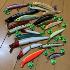 ザウルス　シーバスミノーなどのサムネイル