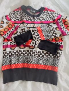 Desigual マルチカラー ニット セーター 長袖のサムネイル