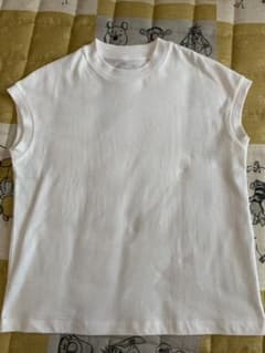 太番手天竺編みフレンチスリーブＴシャツ XLサイズのサムネイル