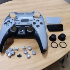 PS5 DualSense 순정 컨트롤러 외장 화이트 수리 교체용