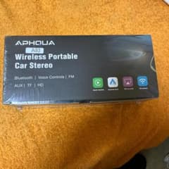APHQUA A93 ワイヤレスポータブルカーオーディオのサムネイル