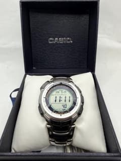 CASIO WAVE CEPTOR PRW-1300TJ 電波ソーラー チタン CASIO WAVE CEPTOR PRW-1300TJ 電波ソーラー チタン - メルカリ