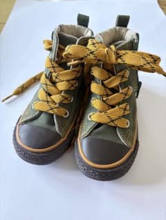 CONVERSE ALL STAR キッズ スニーカー カーキ　16cmのサムネイル