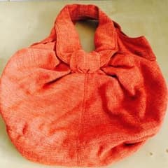 【オシャレ】オレンジ バッグ BAGのサムネイル