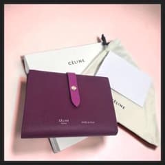 CELINE ミディアムストラップマルチファンクション 2つ折り財布 