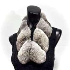 【最高級】Chinchilla チンチラファーストール 毛皮の女王 ナチュラル 高級】Chinchilla チンチラ ファーストール 毛皮の女王 ナチュラル