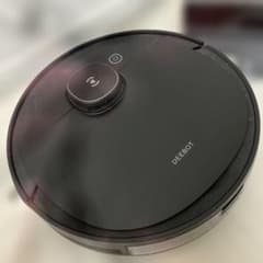 【ジャンク】DEEBOT ロボット掃除機 本体 黒のサムネイル