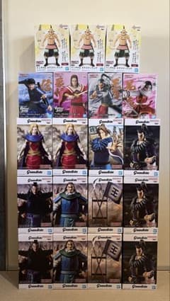 【新品未開封】春秋戦国大戦キングダム フィギュア まとめ売り 19点セット