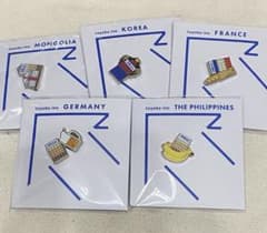 新品未使用未開封東横インご当地GENKIバッジ 海外5カ国セット - メルカリ