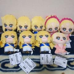 ベルサイユのばら ちびぐるみ　オスカル6体 マリーアントワネット 3体 ベルサイユのばら ちびぐるみ オスカル6体 マリーアントワネット 3体