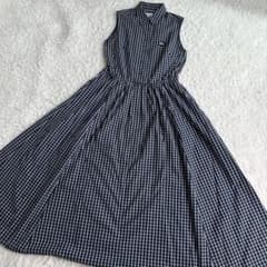 今期完売 milaowenスリーブレスマキシ丈シャツワンピース 0 - メルカリ