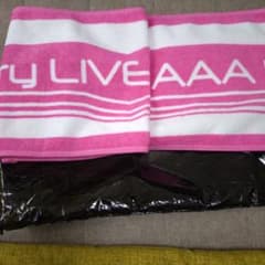 AAA 10th Anniversary マフラータオル ピンクのサムネイル