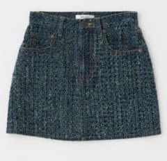 マウジー　moussy　FLUFFY DENIM ミニスカートのサムネイル
