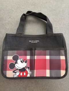【美品】ブルーレーベル・クレストブリッジ ミッキー 8ポケット トートバッグのサムネイル