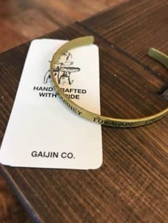 【ポカリ様専用】GAIJIN ブレスレット【新品】のサムネイル