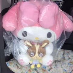 マイメロディ 宇佐美コラボBIGぬいぐるみ My Melody 宇佐美コラボマイメロ巨大ぬいぐるみ 80cm - メルカリ