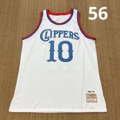 Mitchell&Ness CLIPPERS ゲームシャツ 56 白 NIXON Mitchell&Ness CLIPPERS ゲームシャツ 56 白 NIXON - メルカリ