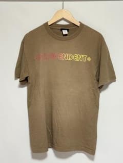 希少 90s 00s NHSタグ インデペンデント　両面グラフィック Tシャツのサムネイル