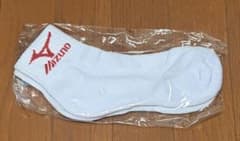 ミズノ ショートソックス 22-25cmのサムネイル