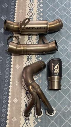 MT09 XSR900マフラー オースティンレーシング MT-09 チタン
