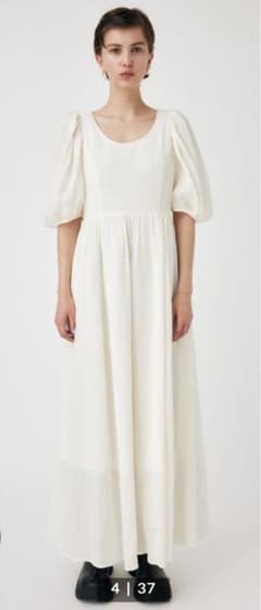 MOUSSY / PUFF SLEEVE CRAPE DRESSのサムネイル