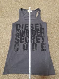 DIESEL ノースリーブ グレー XSのサムネイル