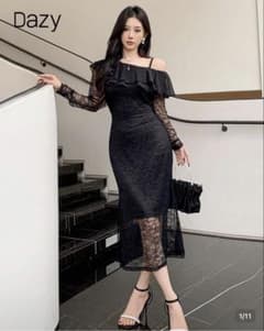 shein レースワンピースのサムネイル