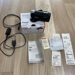 SONY HDR-CX470(B) ビデオカメラ　ジャンク品のサムネイル