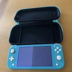 Nintendo Switch Lite 本体 ターコイズ ケース付 - メルカリ