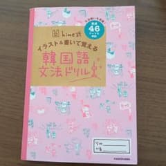 hime式 イラスト&書いて覚える韓国語文法ドリルのサムネイル