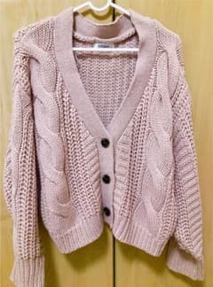 ニットカーディガン　NAVYのサムネイル